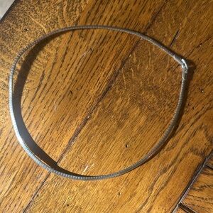 Silver Choker Necklace